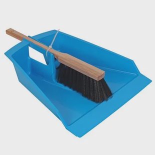 Talen Tools - Bladerenblik - Blauw - Met stoffer Talen Tools - Bladerenblik - Blauw - Met stoffer