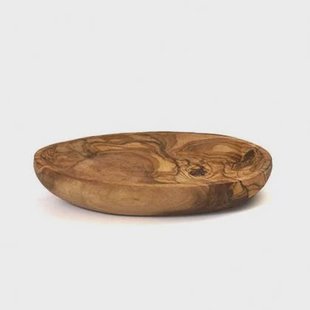 Olijfhouten Schaaltje Ovaal 16 cm