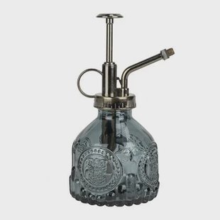 QUVIO Plantenspuit Vintage - Glas - Zwart