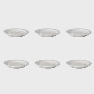 Mammoet - Budgetline - Schotel voor soepkom - 6 stuks - ø 17 cm