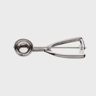 Diamant Sabatier portioneerlepel - ijsschep - 55mm - RVS - skinkaart