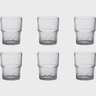 Duralex Empilable Waterglas - 20 cl - 6 stuks