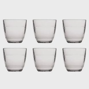 Duralex Gigogne Waterglas 22 cl - Gehard glas - 6 stuks