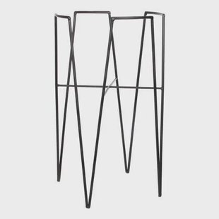 Mica Decorations Blom Plantenstandaard Zwart