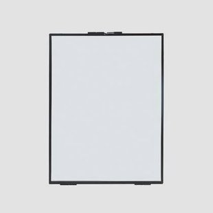 vtwonen Fotolijst Zwart/Metaal Incl. Slot en Leren Koord - 30 x 40 cm