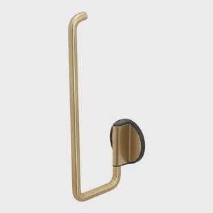 Tiger Tune Reserverolhouder - Messing Geborsteld / Zwart Tiger Tune Reserverolhouder - Messing Geborsteld / Zwart