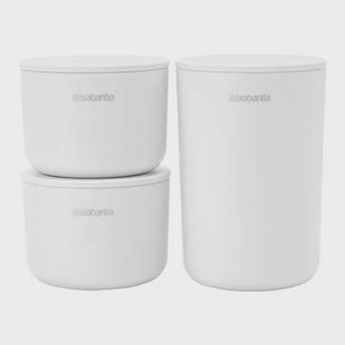 Brabantia ReNew Opbergpotjes - 3 st.