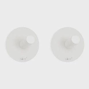 Zack Duplo Handdoekhaak Rond - 2 st.