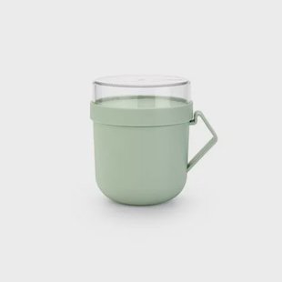 Brabantia Make & Take Soepbeker to Go 0,6 L - Magnetron - Jade Green