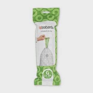 Brabantia Type G PerfectFit Afvalzak 23-30 Liter - 20 zakken