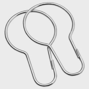 Sealskin Hooks Douchegordijnringen (12 stuks) Aluminium