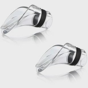 Vacuvin - Wijnflesschenker - Zwart - Set van 2 - Vacuvin Vacuvin - Wijnflesschenker - Zwart - Set van 2 - Vacuvin