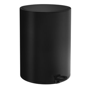 Smedbo Outline Lite pedaalemmer 6ltr soft close Mat Zwart FB668