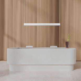 TK Lighting Luxe hanglamp, wit, lengte 112,5 cm, metaal, 4.000 K