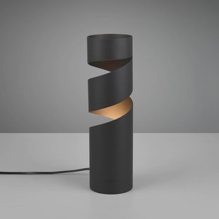 Trio Lighting Stream tafellamp, zwart, hoogte 35 cm, metaal, GU10