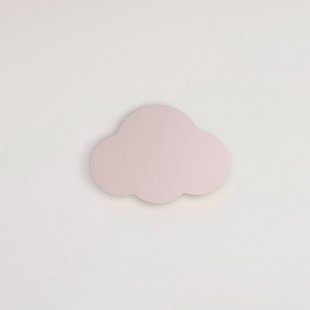 TK Lighting Wandlamp Cloud, roze, 38 cm breed, metaal, wolk, G9
