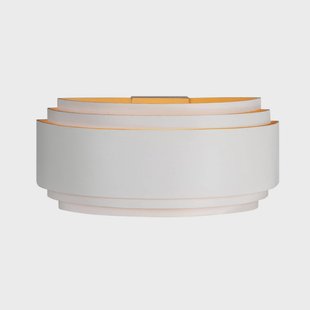 HighLight Wandlamp Sofia, wit, breedte 30 cm, aluminium, E14