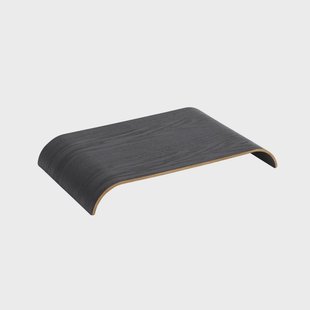 AYTM Curva dienblad, zwart, 41 x 25 x 5 cm, hout