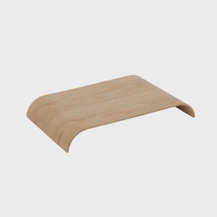 AYTM Curva dienblad, eikenkleurig, 41 x 25 x 5 cm, hout