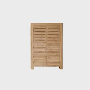 Tikamoon - Minimalys - Massief teakhouten dressoir 110 cm