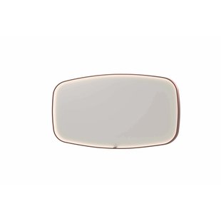 Spiegel INK SP31 160x4x80 cm incl. LED-verlichting en Spiegelverwarming Geborsteld Koper Spiegel INK SP31 160x4x80 cm incl. LED-verlichting en Spiegelverwarming Geborsteld Koper