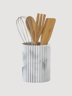 Keukenbenodigdheden Holy met houder, 5-delig