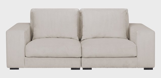 2.5-zitsbank Kayuma ribstof | NADUVI Collection