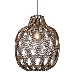 Good&amp;Mojo Mendoza Hanglamp&Oslash;40 Naturel/burgundy