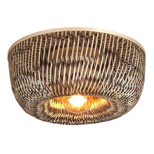 Good&amp;Mojo Barbados Plafondlamp&Oslash;35 Naturel/bruin