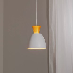 BEGA Hanglamp Studio Line 51277, wit/messing, Ø 20 cm