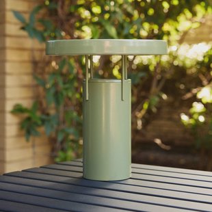 HÜBSCH LED tafellamp BringMe, groen, hoogte 28 cm