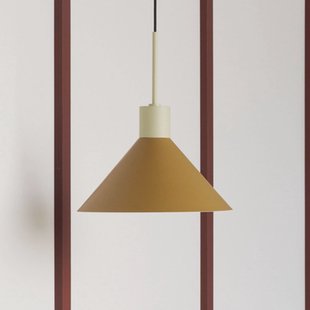 Hübsch Crayon hanglamp, amberkleurig, ijzer, E27
