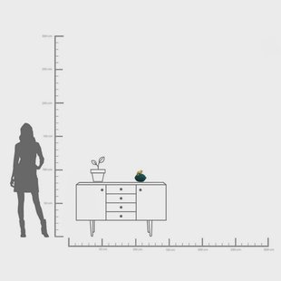 KARE decoratieve doos Kameleon, hoogte 20 cm, donkergroen, goud