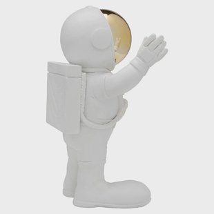 KARE decoratief beeldje Welkom Astronaut, hoogte 27 cm, wit