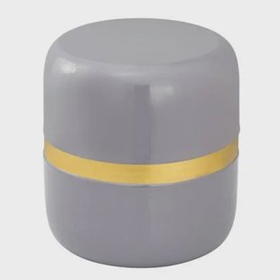 SVJ Bijzettafel Rond - 34 x 34 x 36 cm - Metaal - Grijs SVJ Bijzettafel Rond - 34 x 34 x 36 cm - Metaal - Grijs