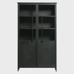 WOOOD Exhibit Vitrinekast - Zwart