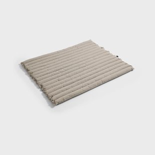 HAY Traverse Lounge Bench Quilted bankkussen Beige sand