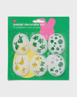 HEMA Eierverf mallen - 6 stuks