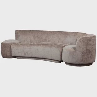 WOOOD Combi-Popular Modulaire Bank - Chenille - Taupe - 72x345x97