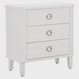 Mauro Ferretti Shine Dresser met 3 lades in wit hout