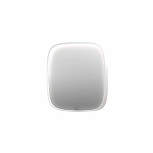 Spiegel INK SP31 80x4x80 cm incl. LED-verlichting en Spiegelverwarming Mat Wit