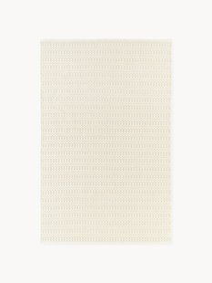 Handgeweven indoor &amp; outdoor vloerkleed Rune met geometrisch patroon