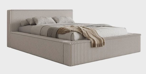 Bedframe Rafe ribstof 180 x 200 cm | NADUVI Collection