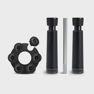 Airtender Wine lovers beluchter en vacuümverzegelaar geschenkset 9-delig