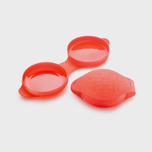 Lékué Lékué magnetron Spaanse omeletvorm Rood