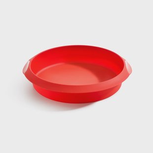 Lékué Lékué ronde cakevorm 26 cm Rood