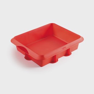 Lékué Lékué lasagnevorm siliconen Rood