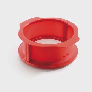 Lékué Lékué springvorm met bord rood 15 cm