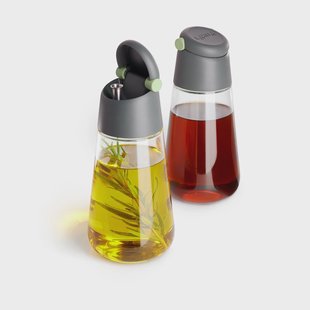 Lékué Lékué olie/azijn fles 2-pack Grijs