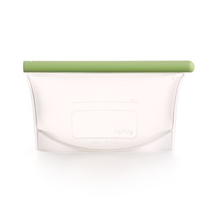 Lékué Lékué herbruikbare siliconenzak groen 0,5 L